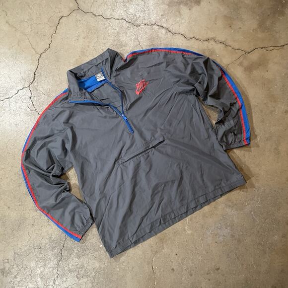 Vintage Gray Tag Nike Sportswear Windbreaker Size 2XL - Picture 1 of 8